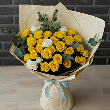 Букет цветов из:  Розы #REPLACE_PRED# Ходзь