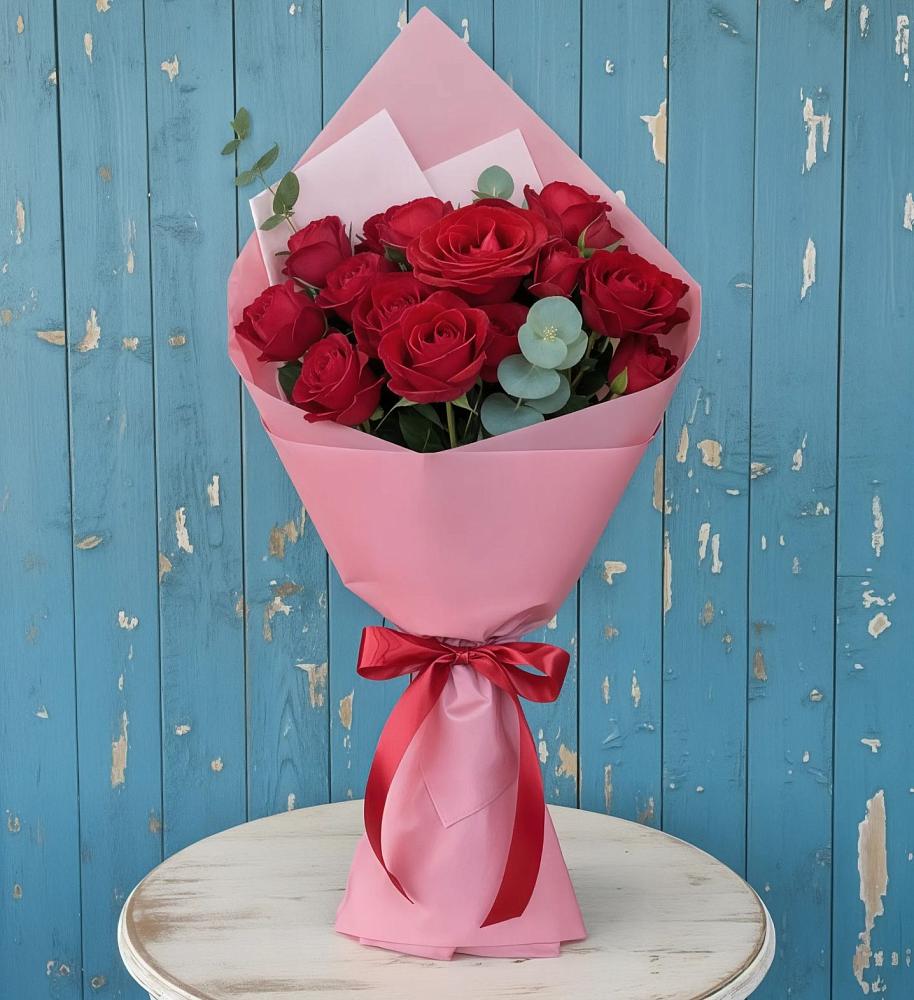 Букет цветов из: Розы в Ходзь