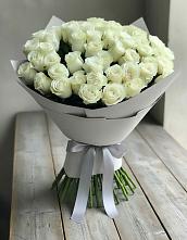 Букет 35 Белых роз в Ходзь