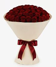 Букет 101 Бордовая роза Блэк Бакарра #REPLACE_PRED# Ходзь
