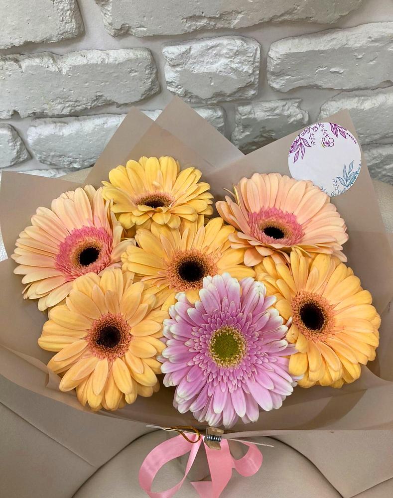 Букет цветов из: Герберы в Ходзь