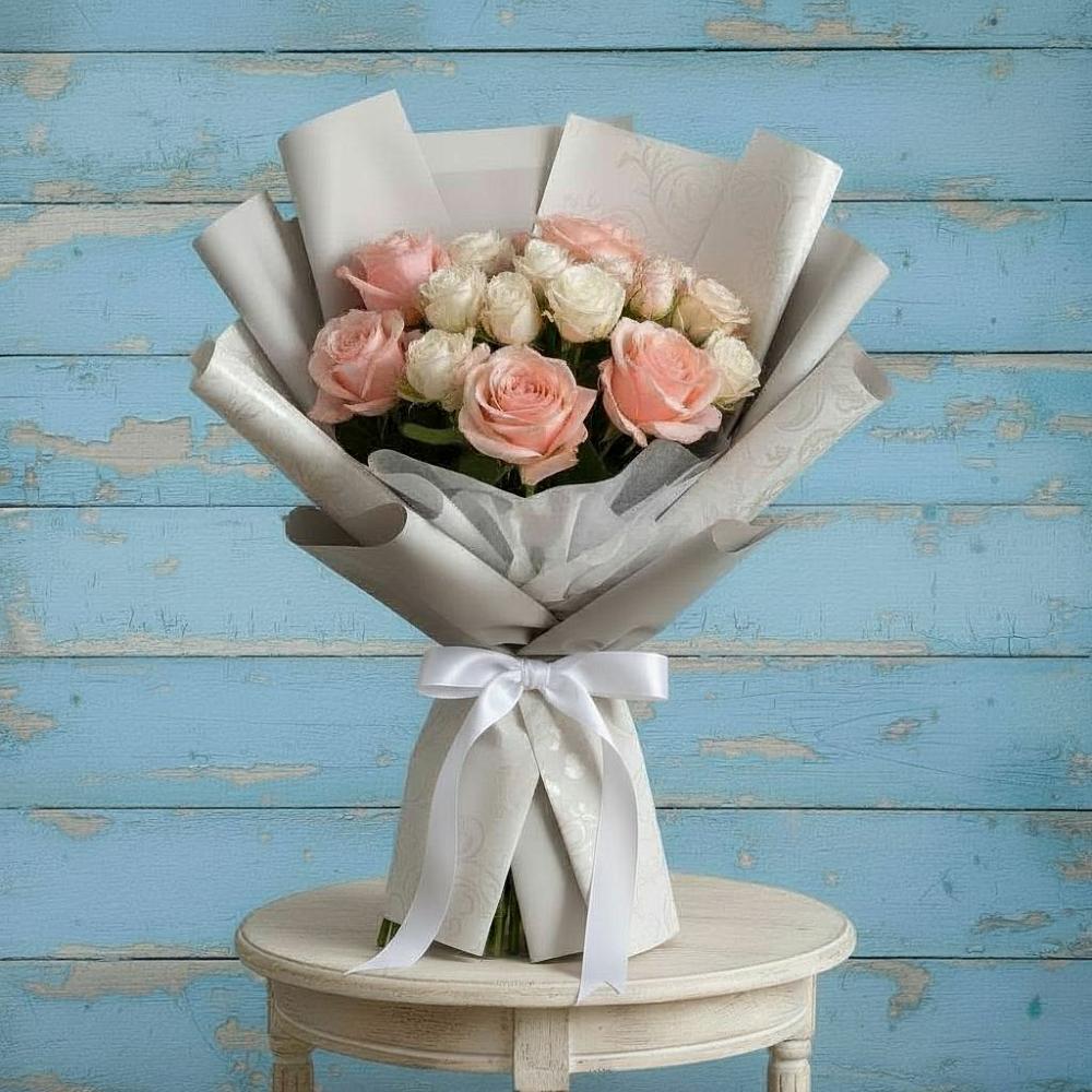 Букет цветов из: Розы в Ходзь