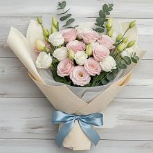 Букет цветов из:  Лизиантусы в Ходзь