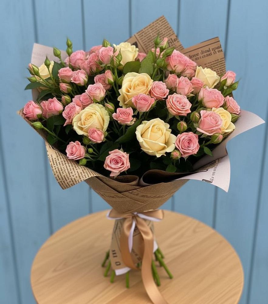 Букет цветов из: Розы в Ходзь