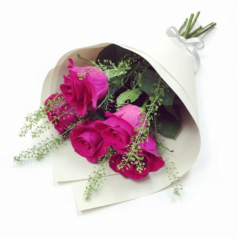 Букет цветов из: Розы в Ходзь