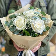 Букет Нежные грёзы в Ходзь Букет цветов из: Розы в Ходзь