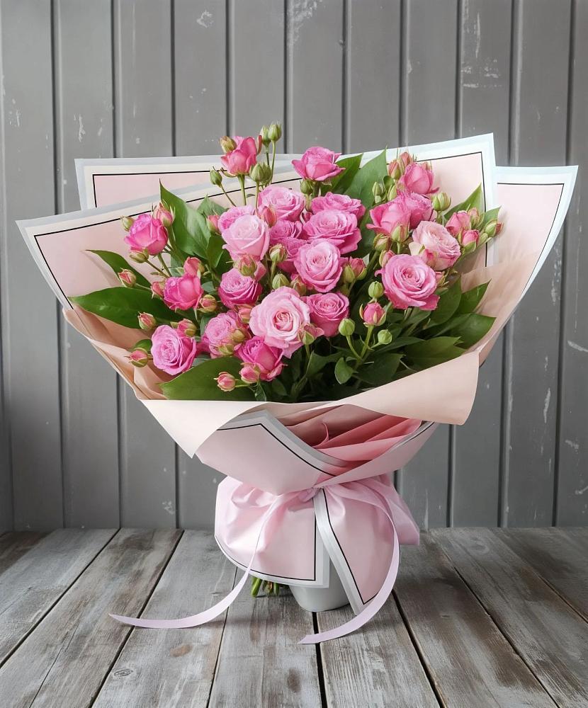 Букет Розовый кустик в Ходзь