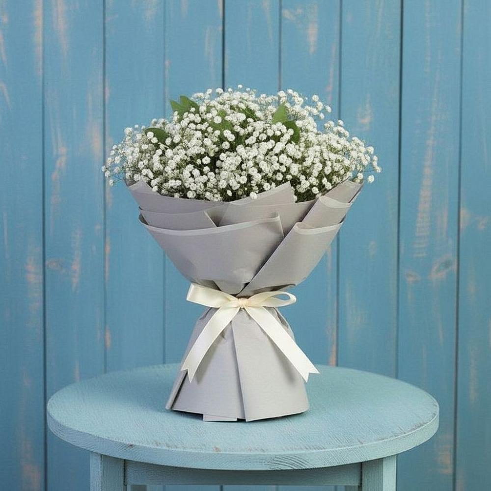 Букет цветов из: Гипсофила в Ходзь