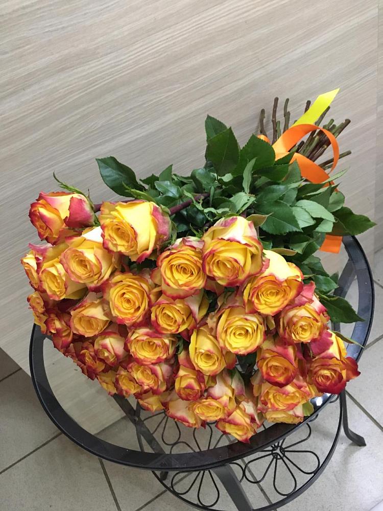 Букет Желтые розы в Ходзь