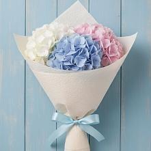 Букет цветов из:  Гортензия в Ходзь