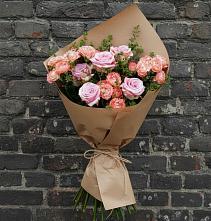 Букет цветов из:  Розы в Ходзь