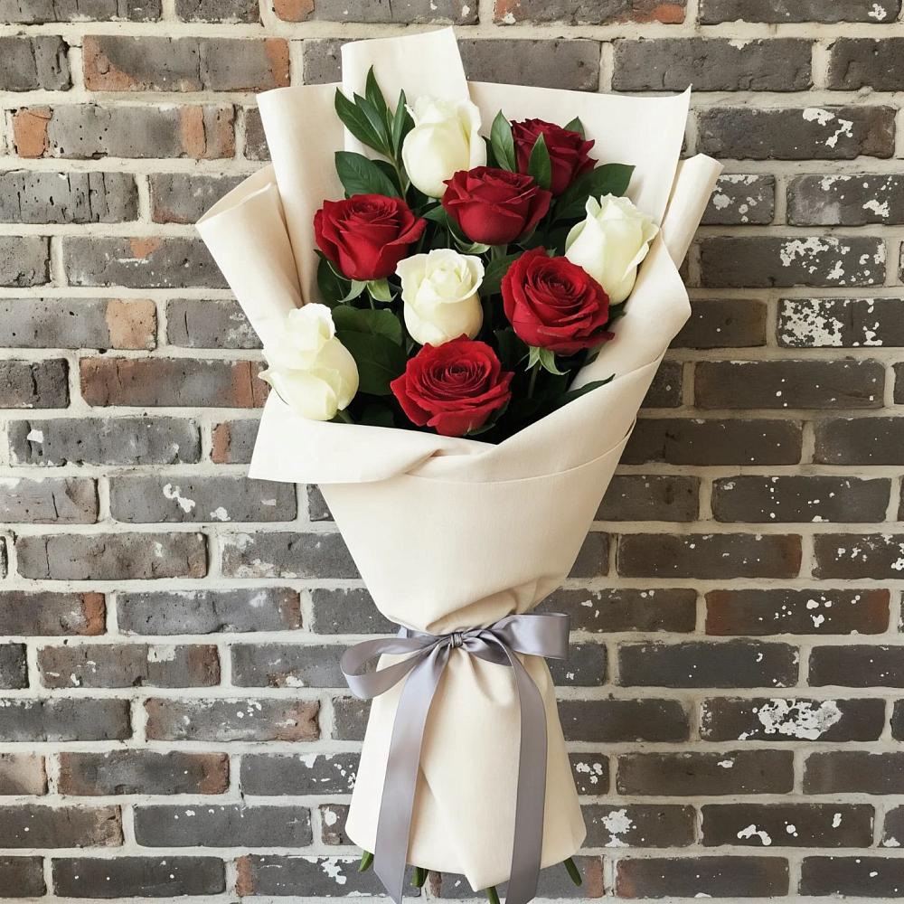 Букет цветов из: Розы в Ходзь