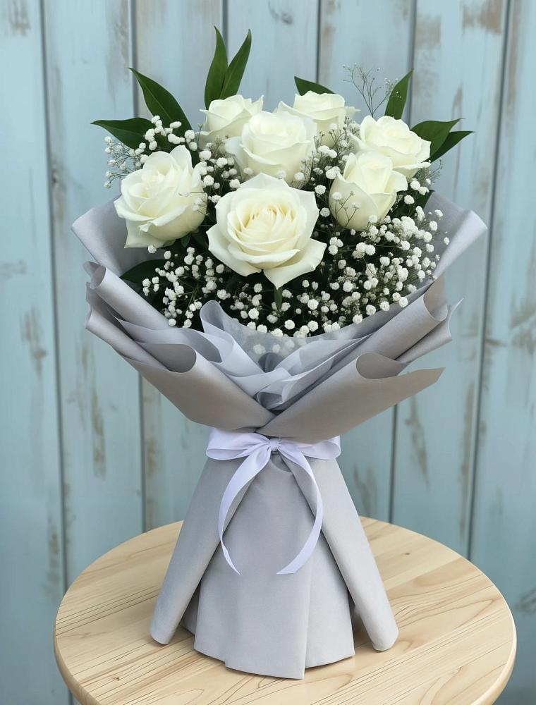 Букет цветов из: Розы в Ходзь