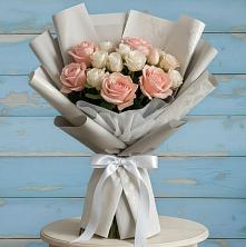Букет цветов из:  Розы в Ходзь