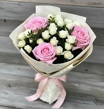 Букет цветов из:  Розы в Ходзь
