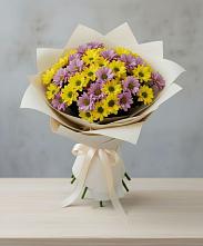 Букет цветов из:  Хризантемы в Ходзь