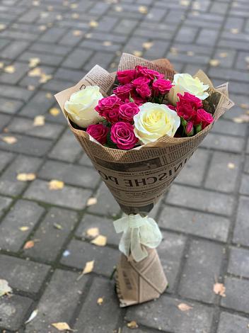 Букет цветов из: Розы в Ходзь