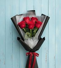 Букет цветов из:  Розы в Ходзь