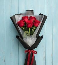 Букет цветов из:  Розы в Ходзь