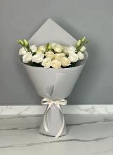 Букет цветов из:  Розы и Лизиантусы в Ходзь